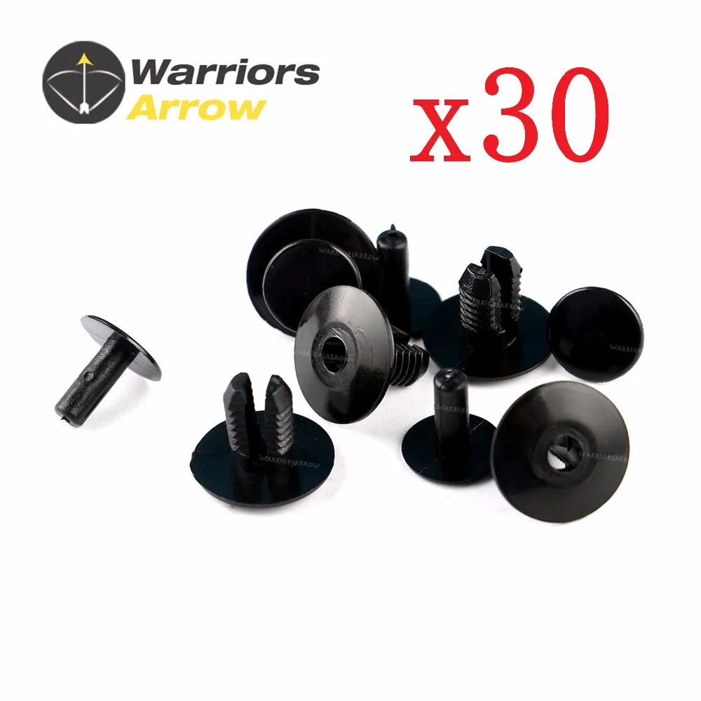 

2019900292 For Mercedes Benz W123 W124 W126 W129 R129 W140 30Pcs Panel Trim Mounting Clips Trunk Lid Wheel Housing Bumper Rivets