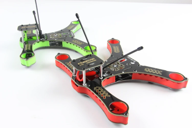 

Kingkong 210 Sandwich Kit 4-Axis Green/Red Quadcopter Frame with 5V/12V PDB