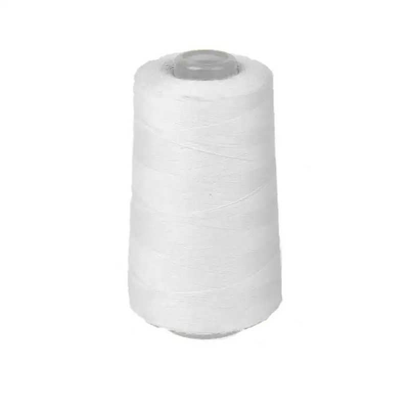 

Bleached 3000 Yards Polyester Sewing Thread for Sewing Machine (White)