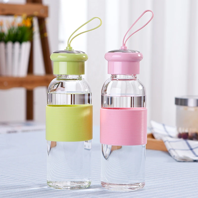Buy Candy Color Glass Water Bottle My Glass Drinking