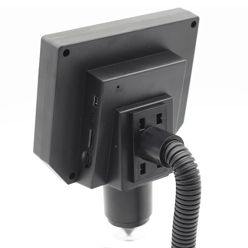 Цифровой электронный микроскоп G600 600X USB ЖК дисплей 4 3 дюйма VGA с 8 светодиодный