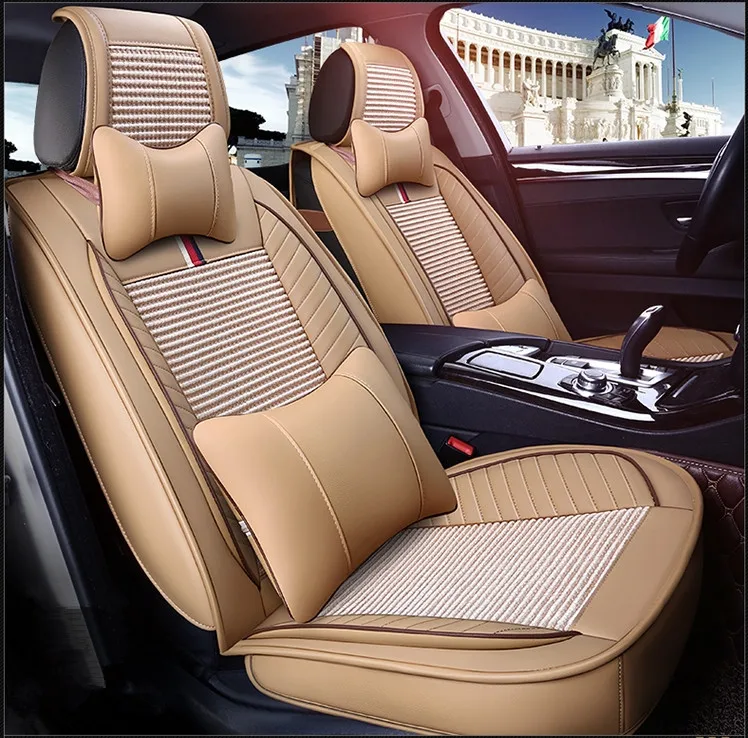 Good quality & Free shipping! Full set car seat covers for BMW 5 Series