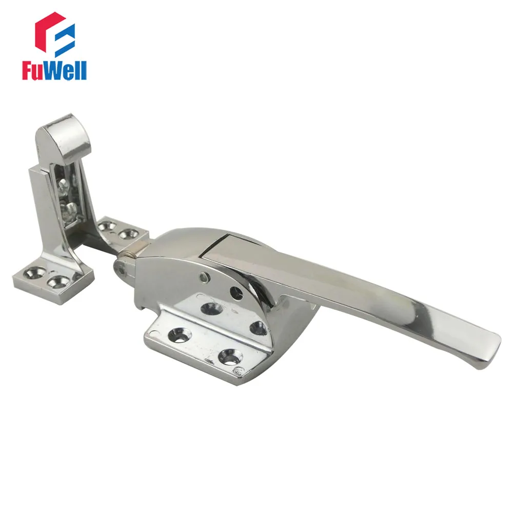 1pc Zinc Alloy Oven Door Handle Lock 160mm Length Pull Handle Latch for Refrigerator Freezerin