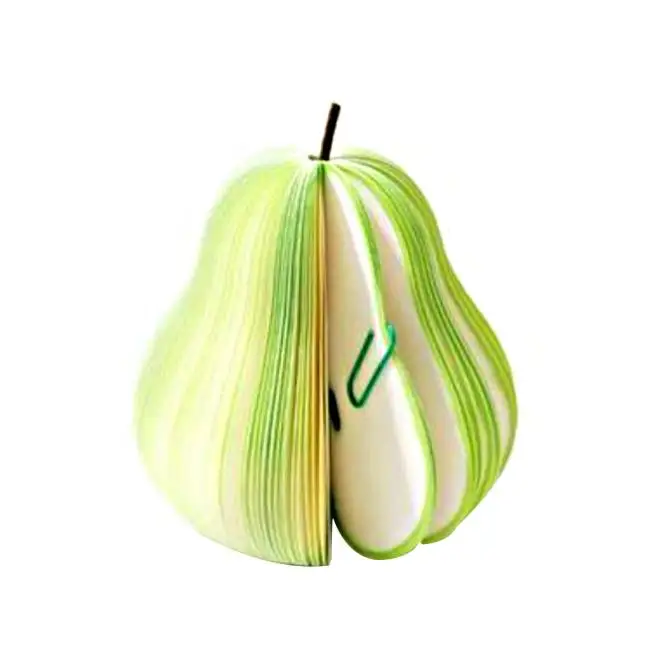 

1 Pc Fruit Scrapbooking Note Memo Portable Scratch Paper Notepads Post Sticky Diy Apple Pear Shape Convenience Stickers 827
