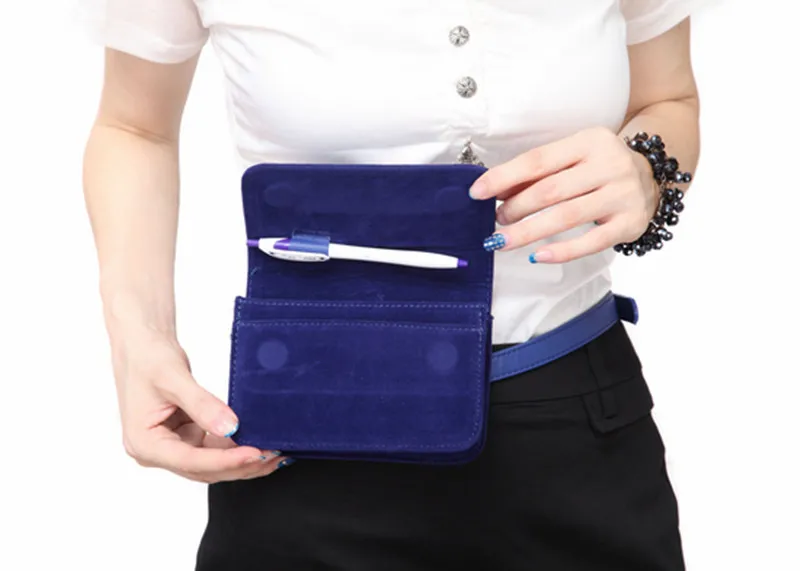 Бархатный поясной мини-барсетка сумка для женщин кошелек сумка подходит для мерчендайзеров промоутеров продавца