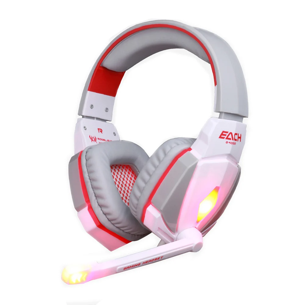 Игровые наушники KOTION G4000 Gaming Headset игра глубокий бас стерео с светодиодный
