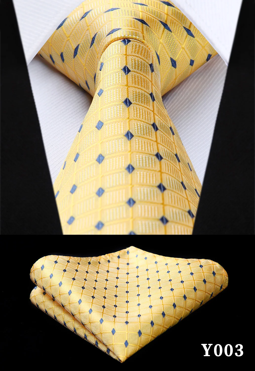 20 Colors Yellow Gold Mens Paisley 3.4