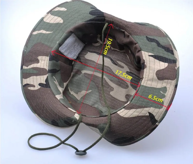 Outdoor Bucket Hats Mens Jungle Military Camouflage Bob Camo Bonnie Hat Camping Barbecue Cotton Mountain Climbing Fishing Caps