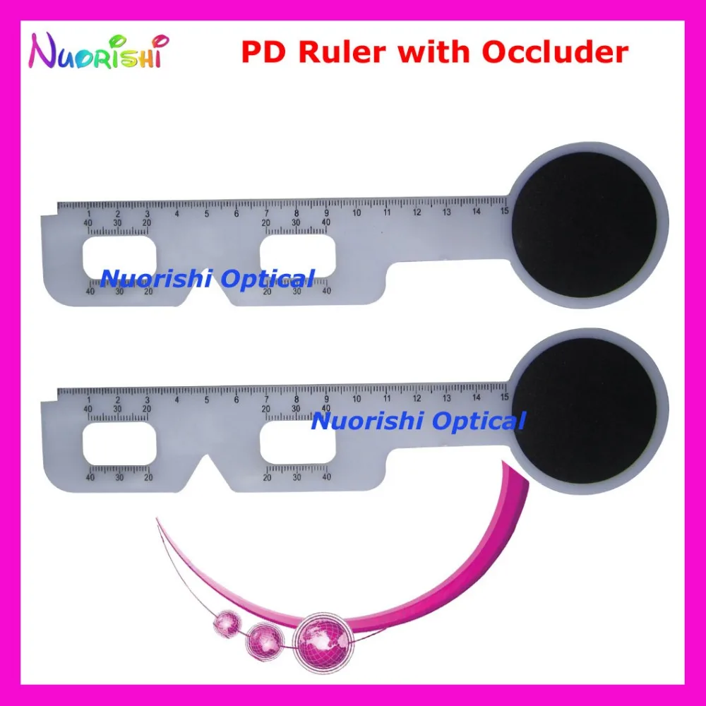 

20pcs Optometry PD Ruler With Occluder Pupil Testing Ruler Meter Measurer Pupilometer PDR03 Free Shipping