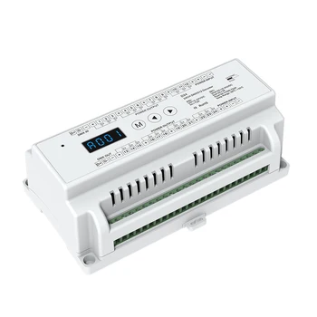 24ch Dimming Controller 24 CH Constant Voltage DMX512 Decoder Din Rail Mounted 24 Channel 24CH RGB Controller DC 5-24V 24ch Dimming Controller 24 CH Constant Voltage DMX512 Decoder Din Rail Mounted 24 Channel 24CH RGB Controller DC 5-24V