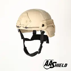 AA щит баллистических MICH Тактический версия Teijin шлем цвет Тан Пуленепробиваемый Арамидных Детская безопасность NIJ уровень IIIA Военная Униф