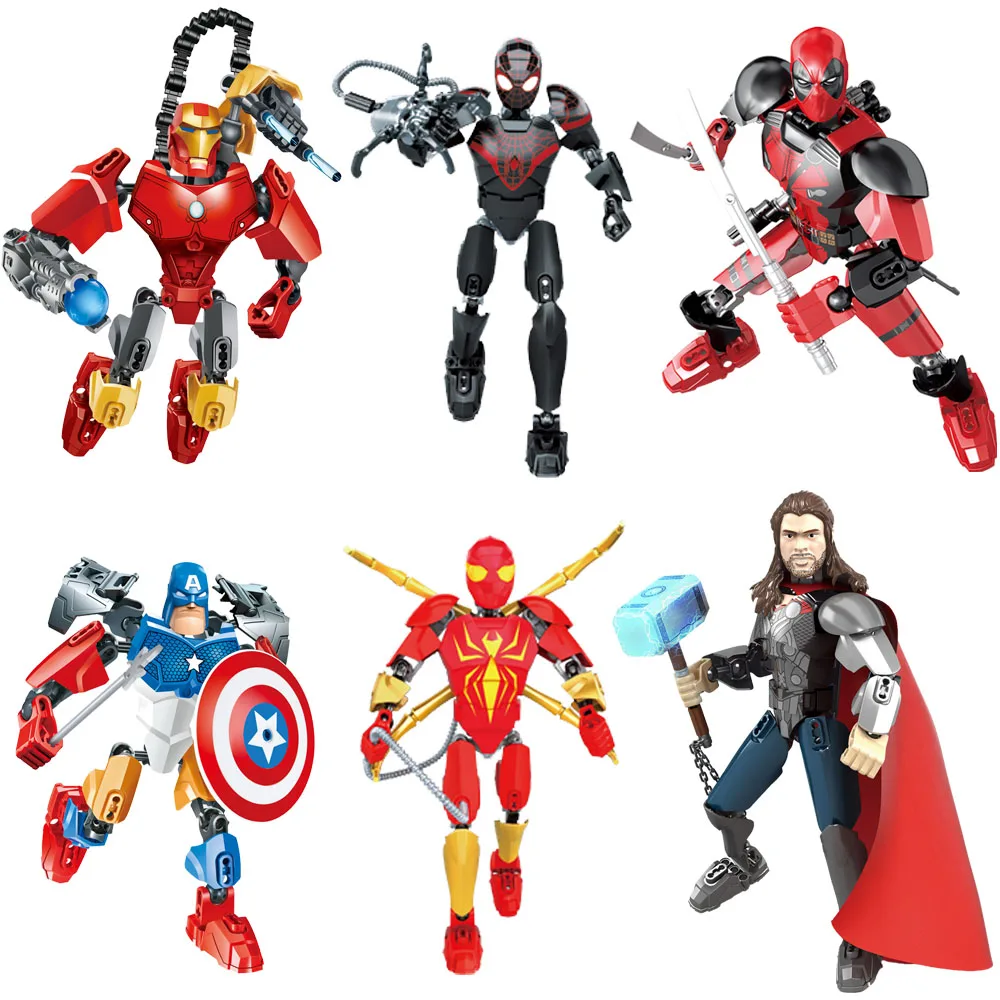Фигурка конструктор Avenger Супермен совместима с|Игровые фигурки и трансформеры| |