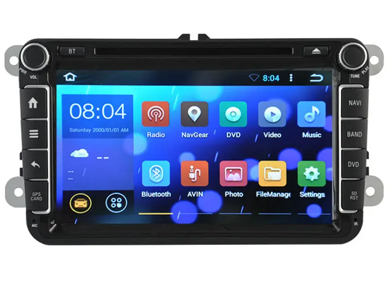 

The Latest Quad-core Cortex A9 Android 5.1 Double Din car GPS navigation For VW B6 / CADDY/PASSAT / SAGITAR Free map