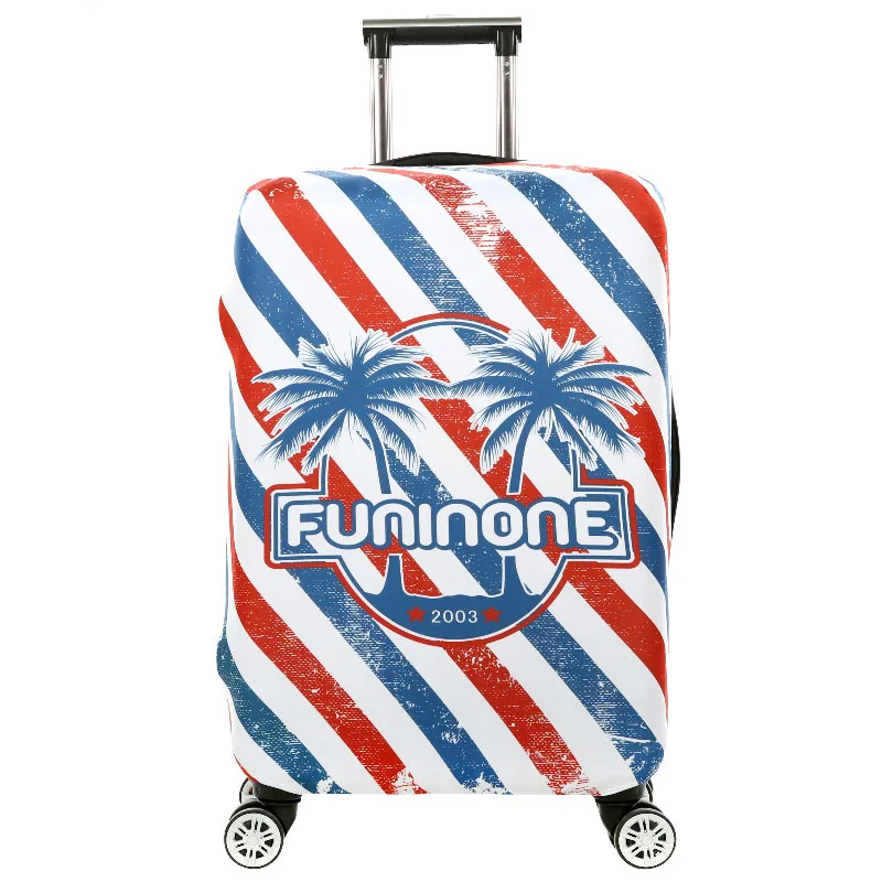 TRIPNUO Дорожный чемодан защитные чехлы эластичные Мультяшные рыбки багажные Чехлы для 18-32 дюймов толстый чехол для чемодана - Цвет: T5176