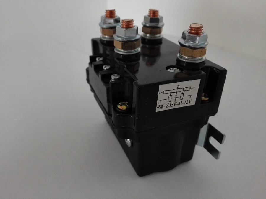 Power Starting Relay Heavy Duty Winch Solenoid Offroad All Bright