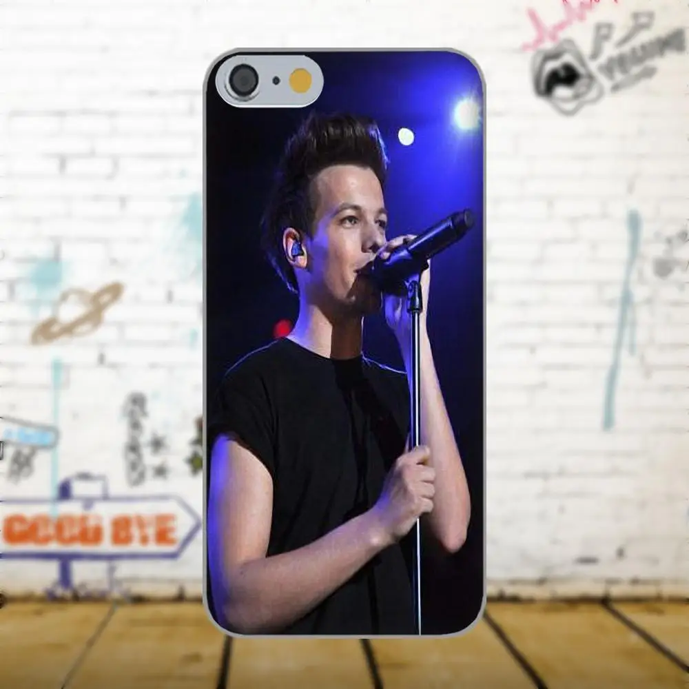 Oedmeb TPU Mobile For Apple iPhone 4 4S 5 5C 5S SE 6 6S 7 8 Plus X For LG G3 G4 G5 G6 K4 K7 K8 K10 V10 V20 Louis Tomlinson