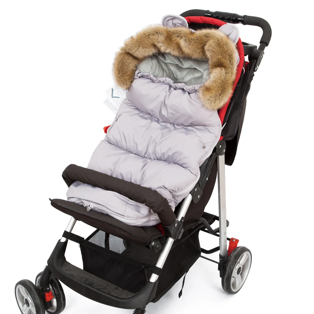 Детский спальный мешок для коляски, сумка для детской коляски, теплая зимняя Пеленка, конверт для новорожденного, детский кокон