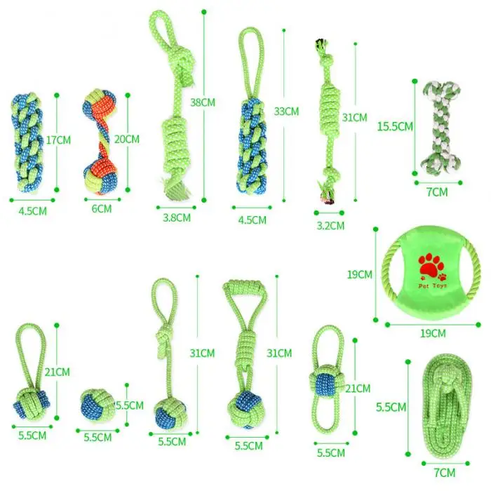 Домашнее животное веревка из хлопка для собак игрушка собака пережевывать игрушки чистка зубов метание укус игрушки Лучшая цена