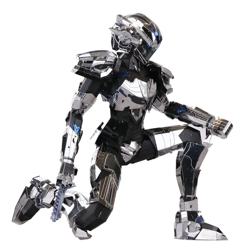  MMZ MODEL MU 3D Metal Puzzle Nano Core Bader Armor Knight YM-N028 DIY Assemble Model Kits Laser Cut