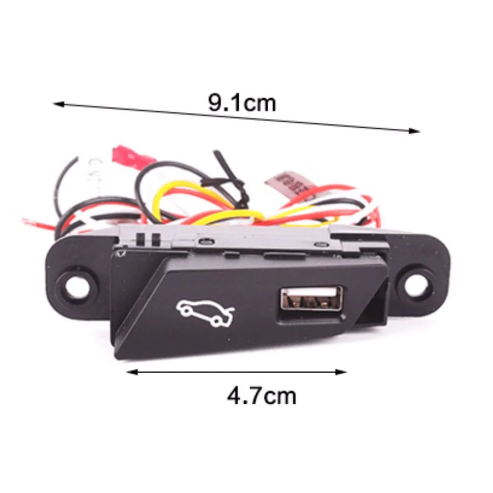 Автомобильный стильный светодиодный переключатель багажника, кнопка ремонта багажа, левый руль с usb-разъемом для Cruze 2009-2013, аксессуары
