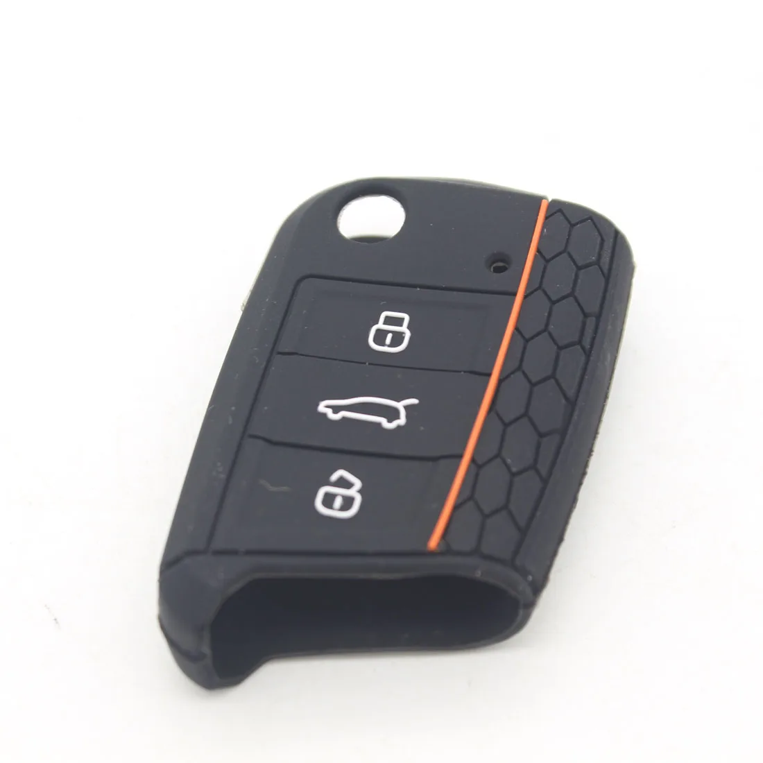 

Dongzhen 1X Mini Silicone Case Shell Colorful Car Cover Case Auto Remote Control Car Key Silicone Case Fit For Skoda 2014