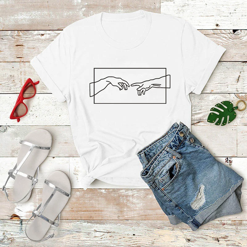 Kawaii-Cats-Printed-Funny-Not-Today-Female-Tops-Summer-Short-Sleeved-Cotton-Graphic-Tees-Plus-Size