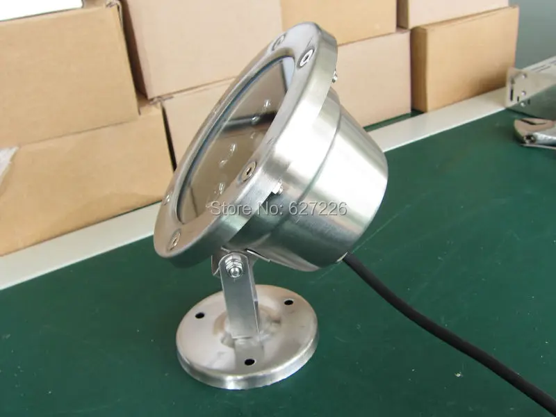 15 W Светодиодный прожектор 12 V 110 V 220 V Поворотный Подводные прожектор IP68 Водонепроницаемый открытый прожектор Пруд лампы 2 шт./лот