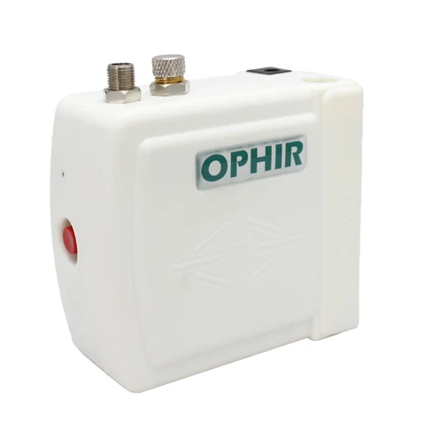 OPHIR PRO0.5mm двойного действия Аэрограф Комплект с мини компрессор для макияжа/ногтей/украшения торта хобби_ AC003G+ AC006+ AC011 - Цвет: White