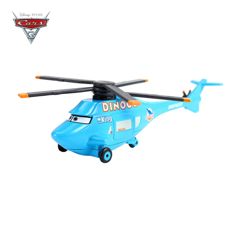

Cars Diseny PIxar Cars 3 DINOCO Helicopter Lightning McQueen 1:55 Diecast Vehicle Metal Alloy Boy Kid Toys Christmas Gift