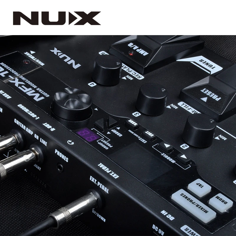 NUX Mfx-10 Digital Guitare Multi-FX Pédale 