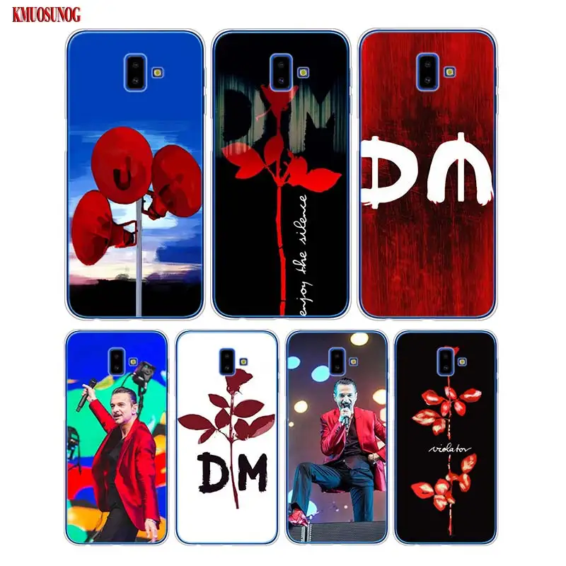 

Silicone Soft Phone Case Depeche Mode DM Printing for Samsung Galaxy j8 j7 j6 j5 j4 j3 Plus 2018 2017 Prime 2016