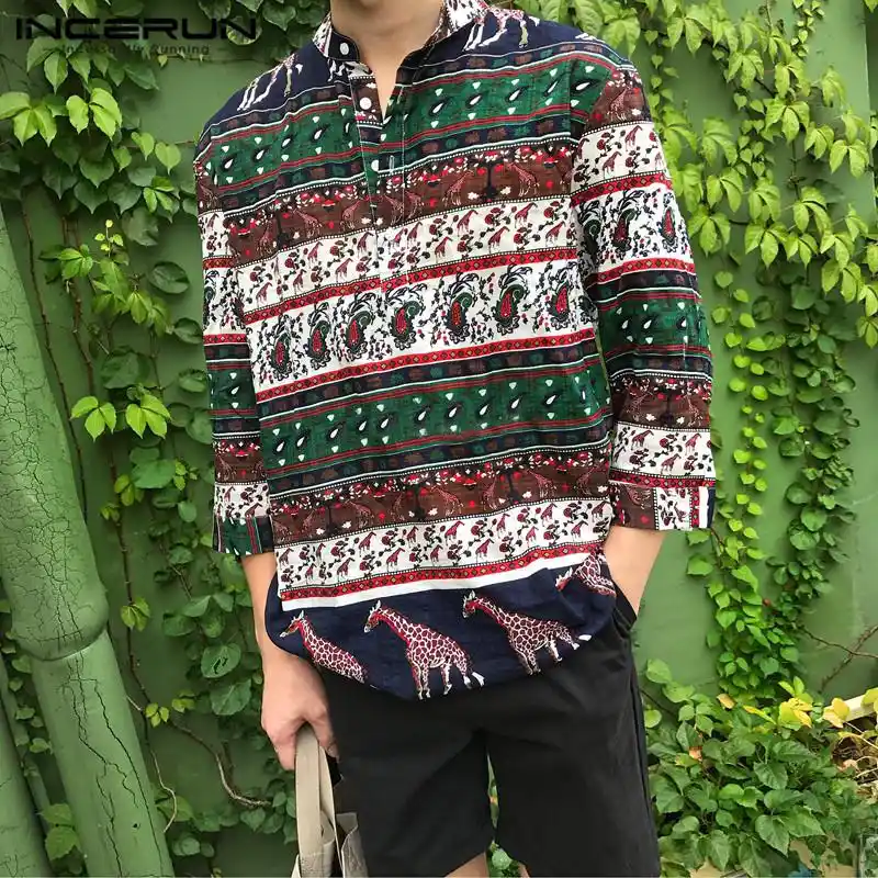 Half baju printed shirt Clearance