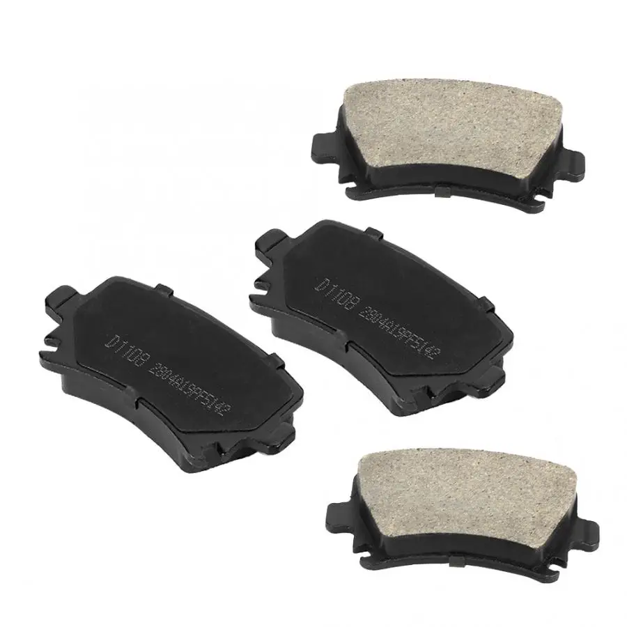

4pcs Ceramic Rear Disc Brake Pads Set D1108 for Audi A3 A4 A6L A8 2005 2006 20007-2011 car accessories