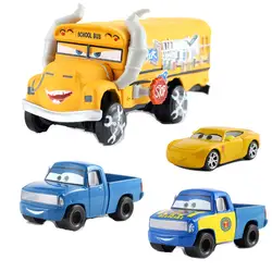 Автомобили disney Pixar Cars 3 2 новые роли шторм Джексон освещение Маккуин мисс фриттер Крус Рамирез металлический автомобиль игрушки мальчик