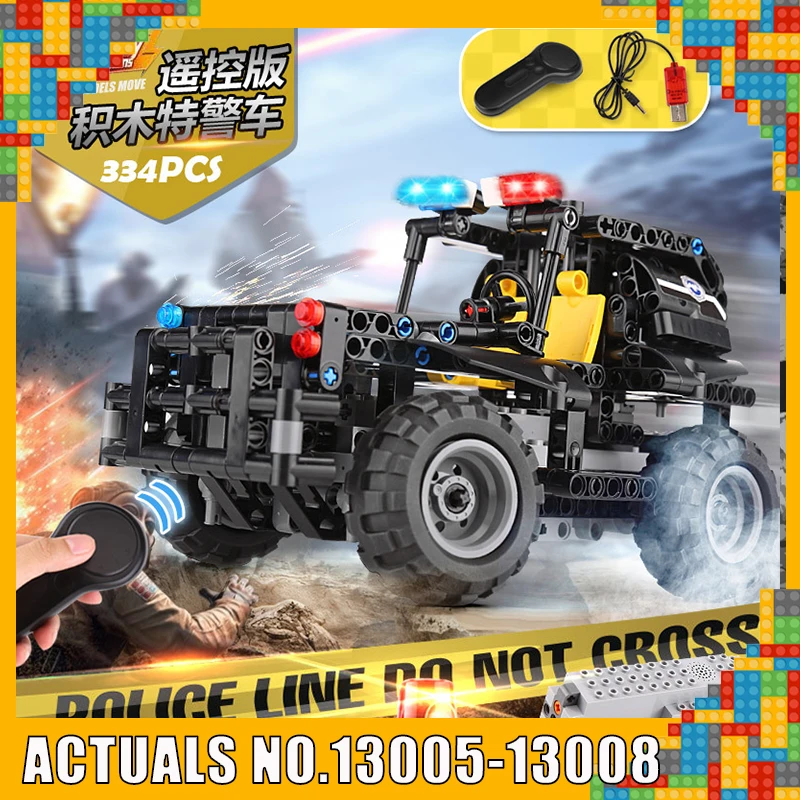 

Remote Control Crawler Tank Robot Car Dinosaur Truck Yeshin Compatible With Legoingly MOC Series Building Blocks Brick Kids Toys