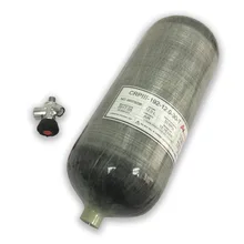 AC31231 углеродное волокно цилиндр портативный Дайвинг цилиндр 12л 300 бар 4500psi Пейнтбол TankWith клапан падение Acecare