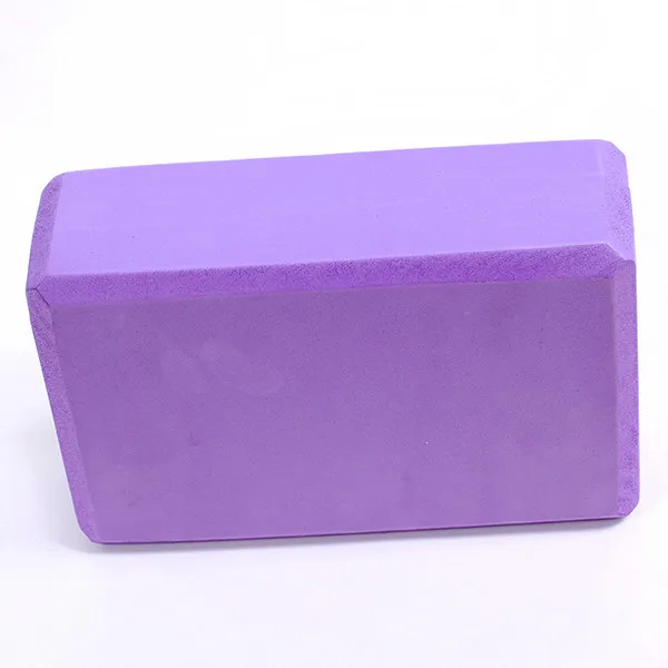 purple yoga blocks