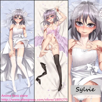 

Cute Anime Teaching Feeling Sylvie Loli Japanese Pillowcase Pillow Case Cover decorative Hugging Body Bedding