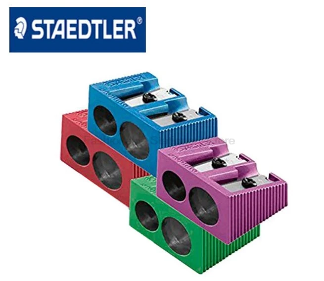 2 Pcs/Lot STAEDTLER 510 20 PR2 metal different double holes Pencil