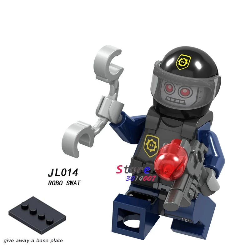 JL014 50 шт. строительные блоки мультфильм фильм ссылка игра щит меч лучник для игрушки для детей - Цвет: JL014