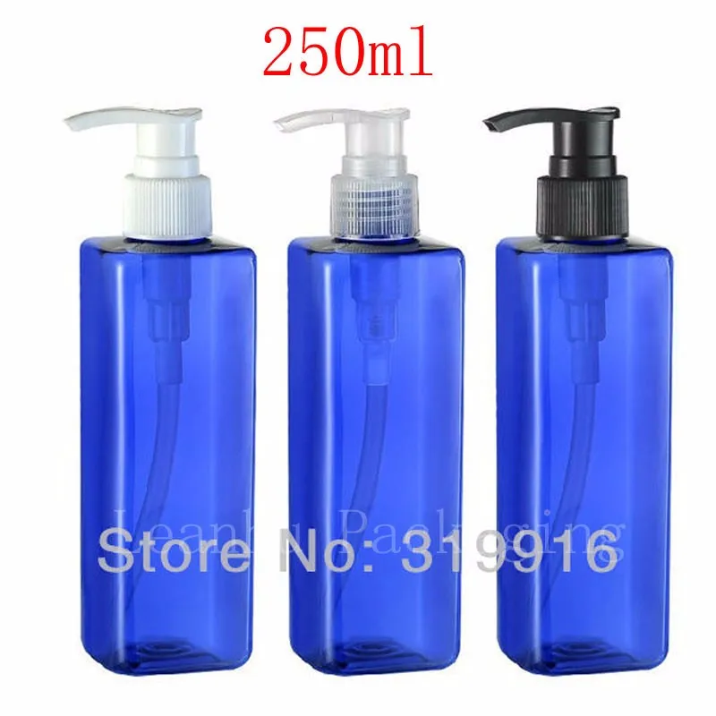 250ml-blue-square-bottle-with-lotion-pump