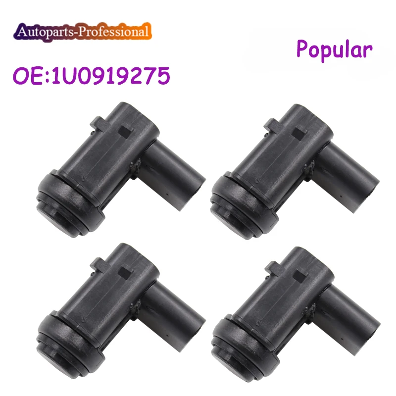 4pcs/lot 1U0919275 Parking Sensor For Porsche Cayenne Seat Skoda VW Bora EOS Golf Jetta Touareg 1K0919275 1J0919275 3D0998275A