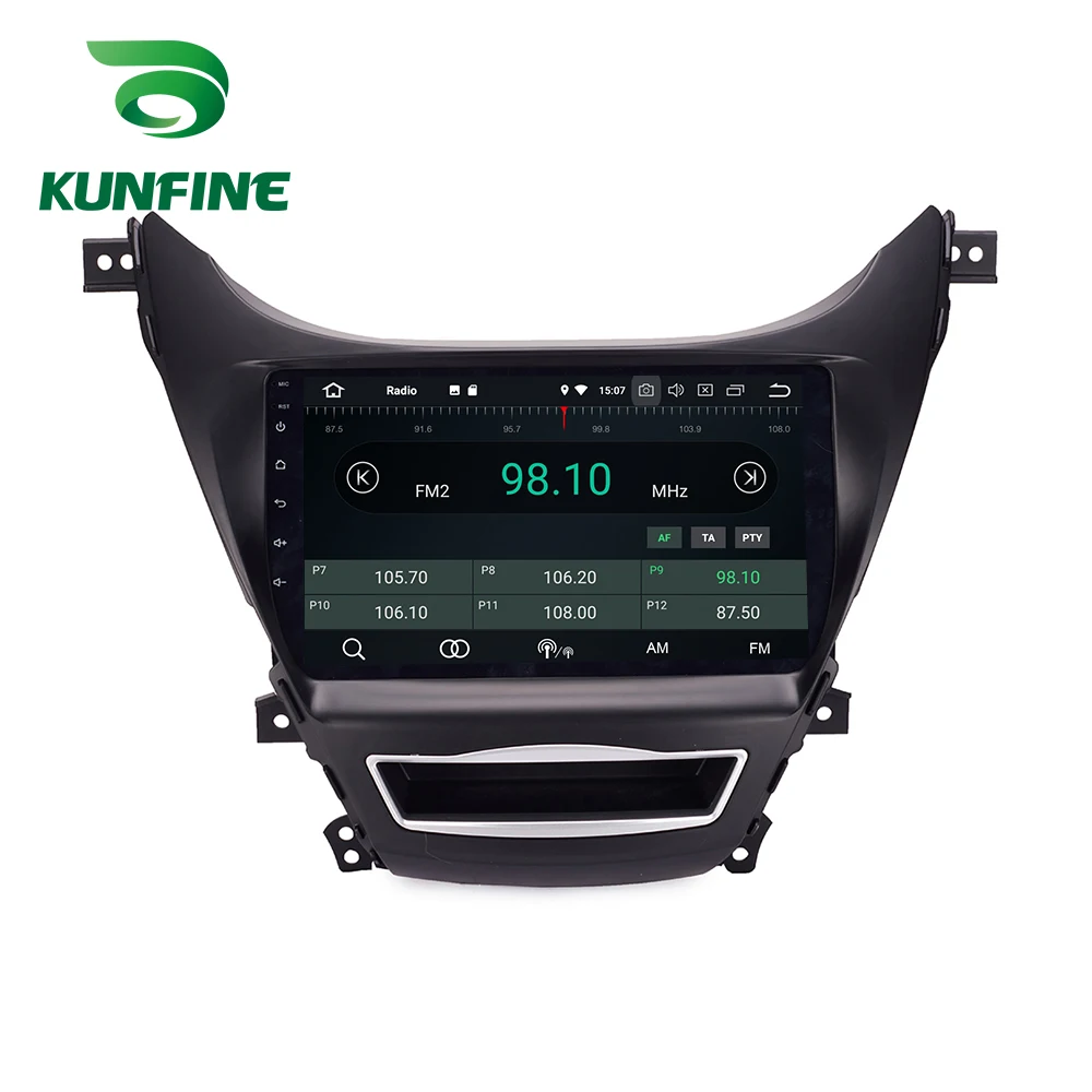 Android Car DVD GPS Navigation Multimedia Player Car Stereo For Hyundai Elantra 2012 Radio Head unit (8)