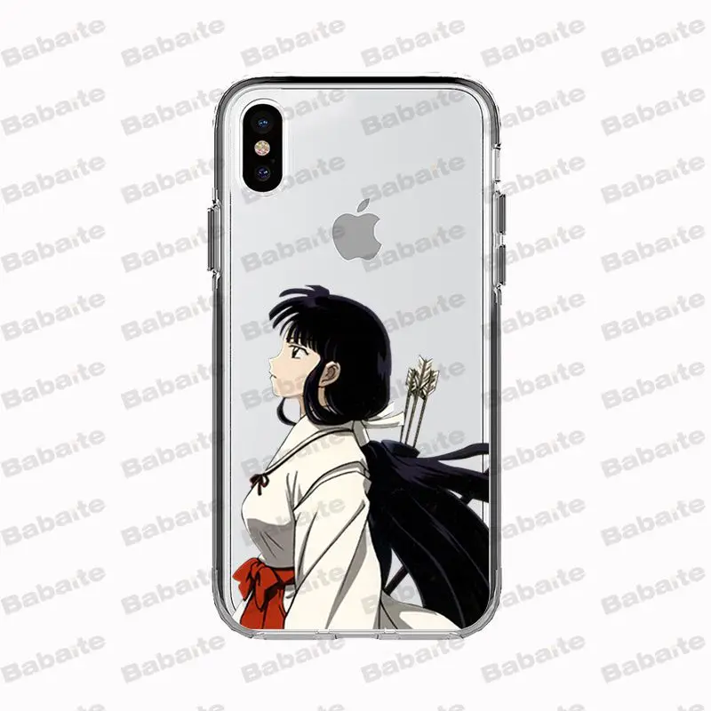 Babaite аниме Inuyasha чехол для телефона для iPhone X XS XR XSMax 7 7plus 8plus 6 6S Plus 5 5S SE 5c11 11pro 11promax