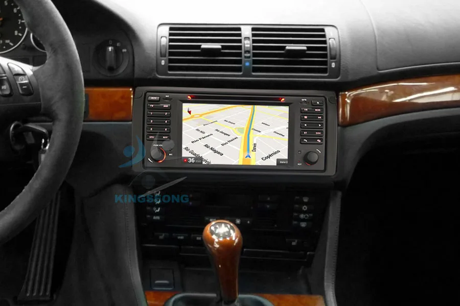 Sale 7" Car DVD GPS Navi Android 9.0 for Range Rover L322 Vouge HSE BMW 5 Series E39 Bluetooth DAB Autoradio Wifi USB DVR DVB-T OBD 2