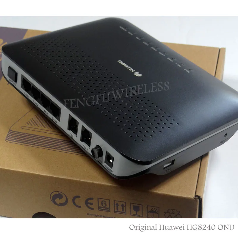 Самый популярный оригинальный оптический терминал Huaway HG8240 GPON ONU применяется в