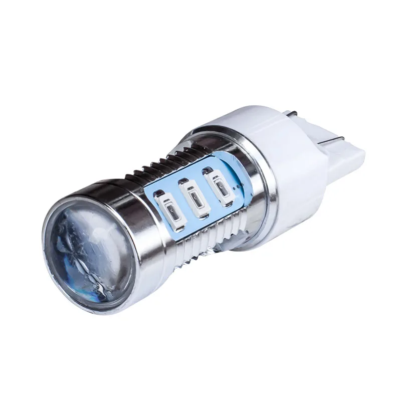 2 шт. T20 7443 W21/5 Вт Высокий Яркий 12 SMD 5730 светодиодный задний стоп светильник для
