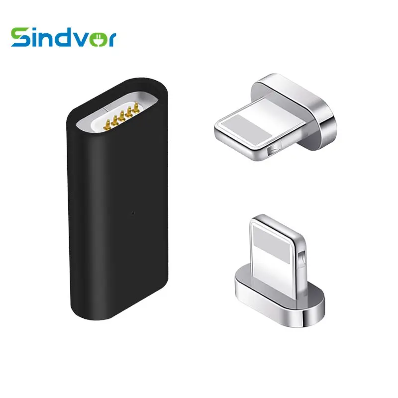 

Magnetic Adapter for iPhone X XS XR 8 7 6 Mobile Phone Adapter Magnetic Charger Converter for Magnetic Charging Date Cable