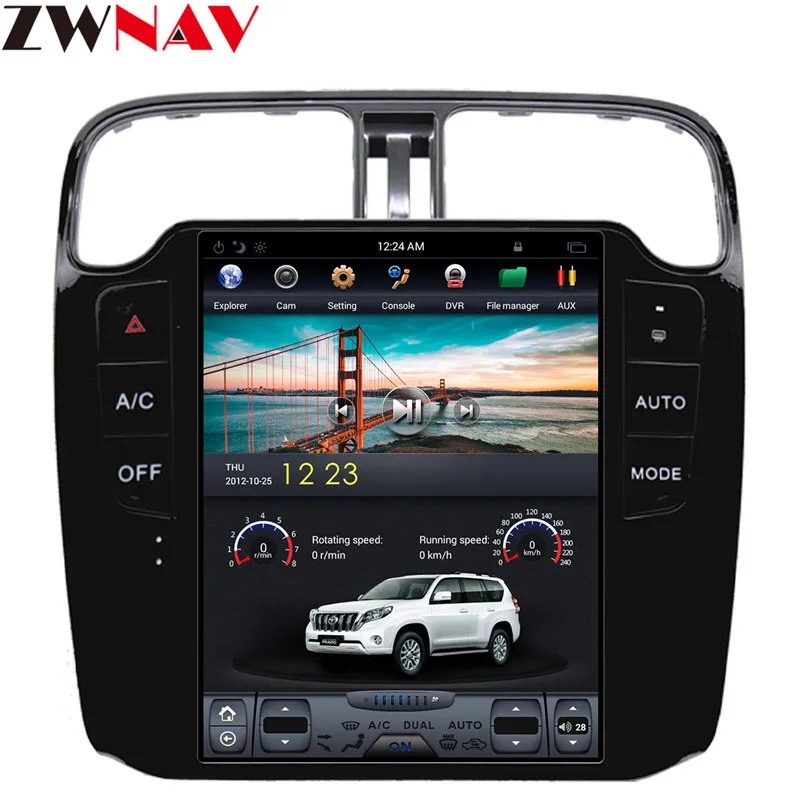 Cheap Tesla style BIG Screen Android 7.1 Car gps navigation Head unit For Volkswagen/VW Polo 2012+ radio multimedia stereo BT no dvd 4