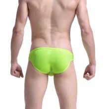 Горячая Летняя мужская сексуальная одежда для купания сплошной купальник с узором Трусы на шнурках шорты мужские плавки MCK99